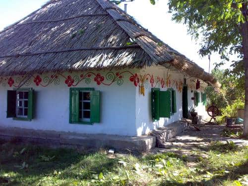 Traditional ukrainian village