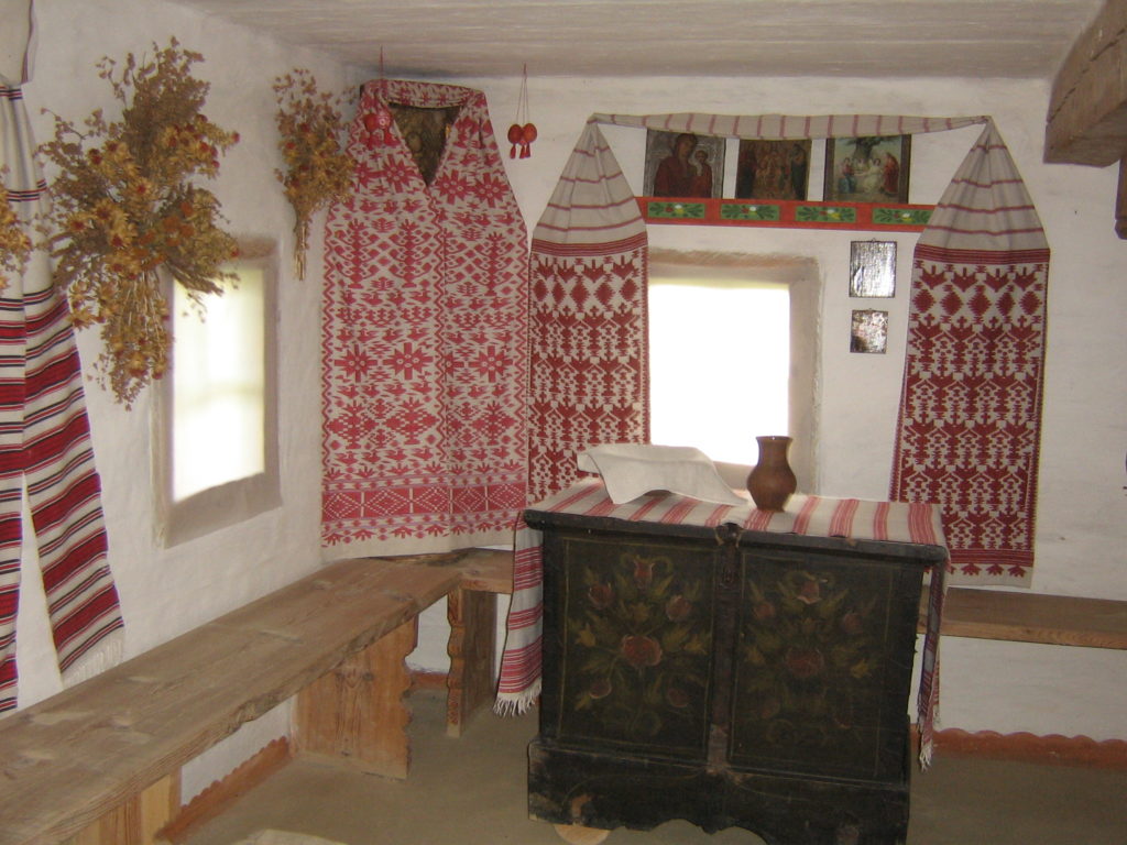 Traditional ukrainian village