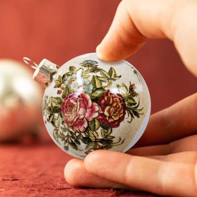 Ukrainian and Russian Folk Art Christmas Ornaments