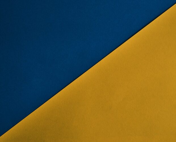 colors of the flag of the country of free ukraine