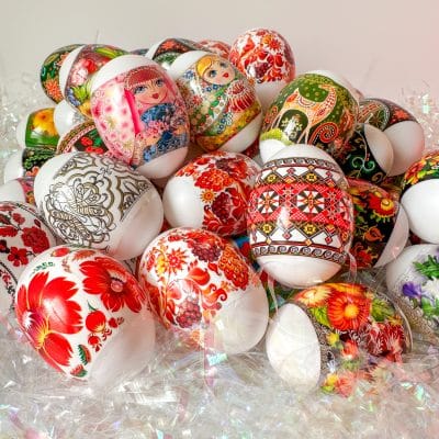 Russian & Ukrainian Folk Art Easter Eggs